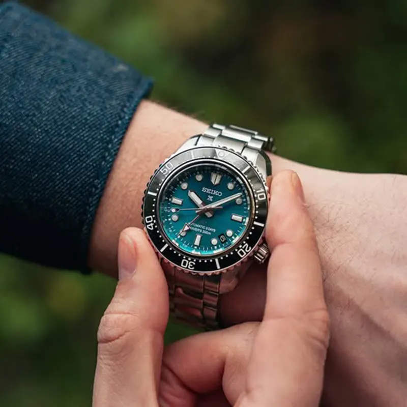 Seiko Prospex Diver’s GMT Turquoise US Limited Edition Men's Watch- SPB475